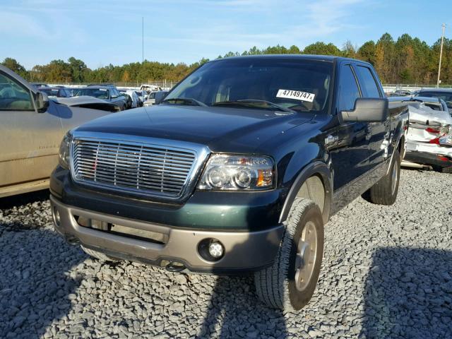 1FTPW14V96KC32215 - 2006 FORD F150 SUPER GREEN photo 2