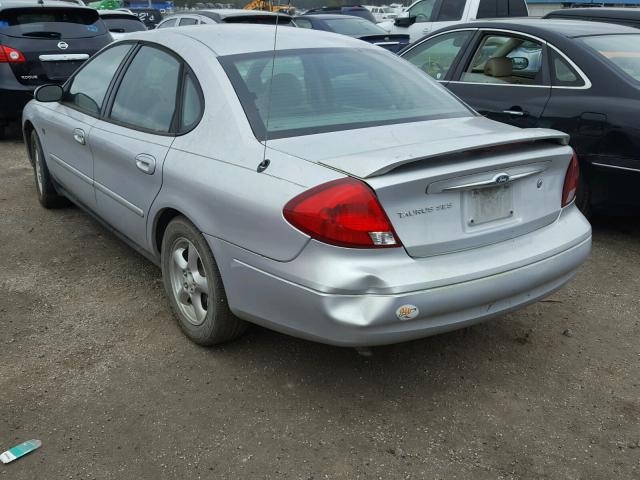 1FAFP55S12A126125 - 2002 FORD TAURUS SES GRAY photo 3