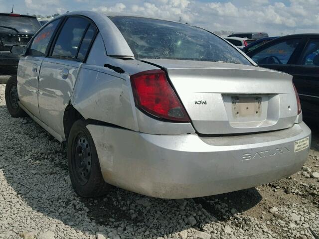 1G8AZ52F54Z150125 - 2004 SATURN ION LEVEL GRAY photo 3