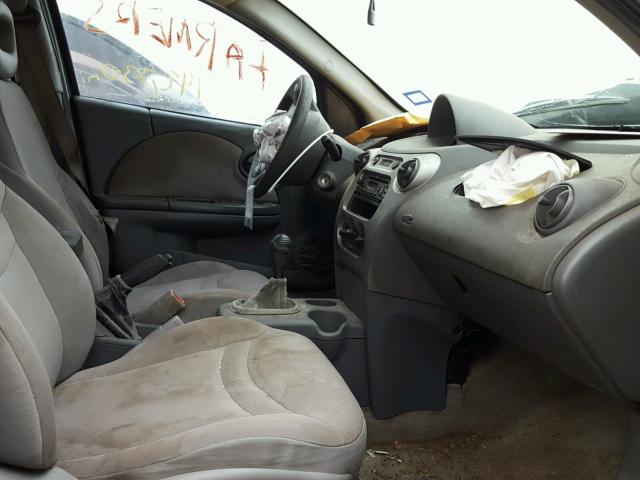 1G8AZ52F54Z150125 - 2004 SATURN ION LEVEL GRAY photo 5