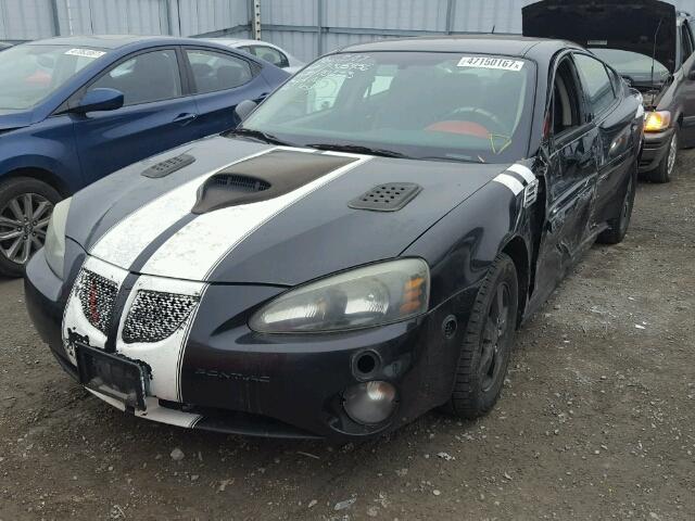 2G2WP552361235376 - 2006 PONTIAC GRAND PRIX BLACK photo 2