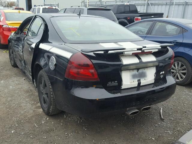 2G2WP552361235376 - 2006 PONTIAC GRAND PRIX BLACK photo 3