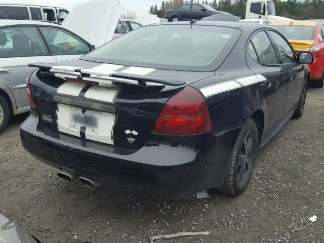 2G2WP552361235376 - 2006 PONTIAC GRAND PRIX BLACK photo 4