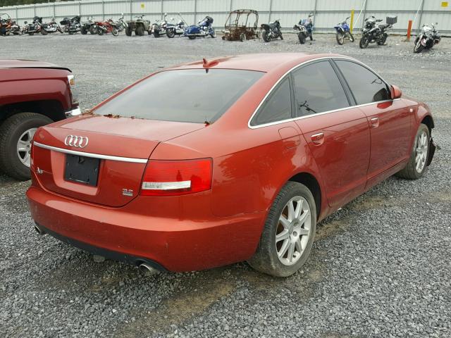 WAUDG74F85N099582 - 2005 AUDI A6 3.2 QUA ORANGE photo 4