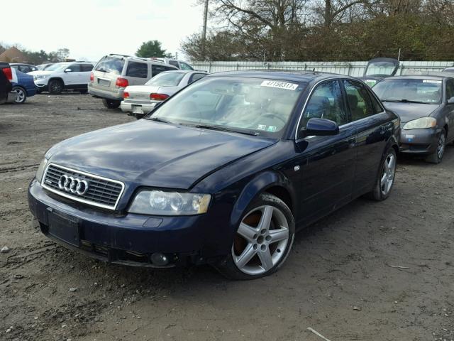 WAULT68E05A055747 - 2005 AUDI A4 3.0 QUA BLUE photo 2