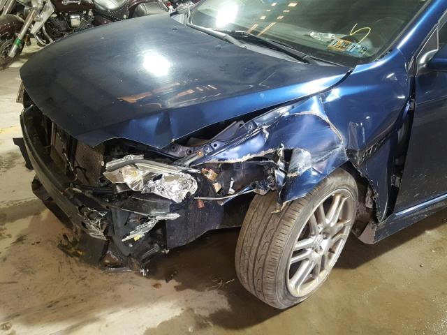 JTKDE177550038139 - 2005 TOYOTA SCION TC 蓝色 照片 9