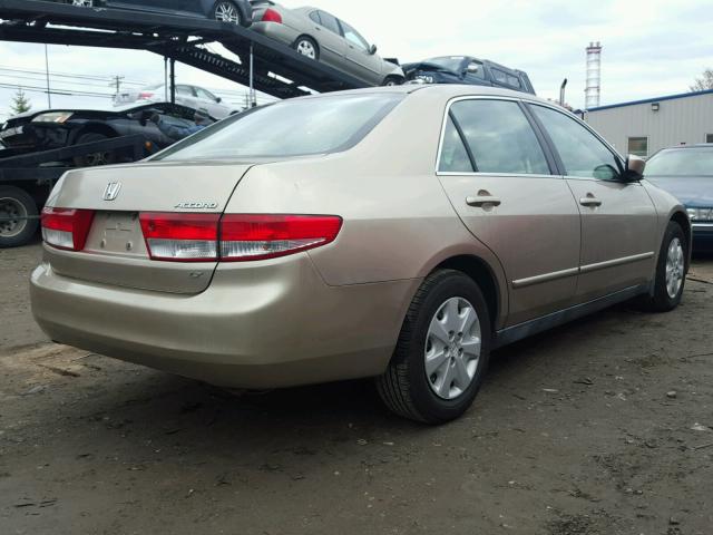 1HGCM56304A162163 - 2004 HONDA ACCORD LX GOLD photo 4