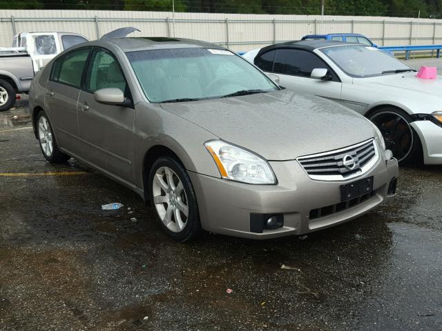 1N4BA41E07C825364 - 2007 NISSAN MAXIMA SE GOLD photo 1