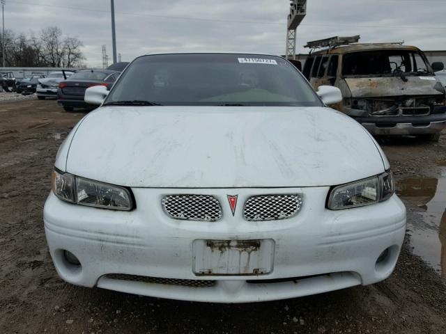 1G2WP52K6YF128080 - 2000 PONTIAC GRAND PRIX WHITE photo 9