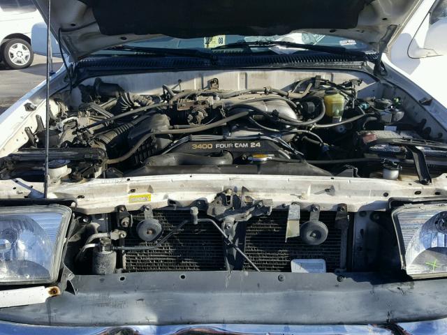 JT3HN86R8Y0284387 - 2000 TOYOTA 4RUNNER SR WHITE photo 7