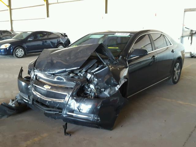 1G1ZC5E14BF224524 - 2011 CHEVROLET MALIBU 1LT CHARCOAL photo 2