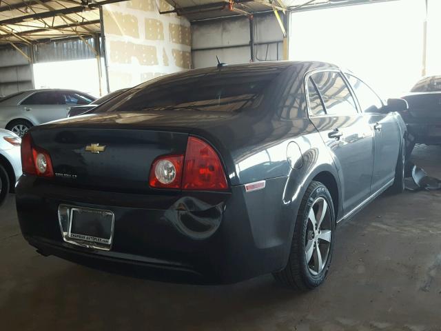 1G1ZC5E14BF224524 - 2011 CHEVROLET MALIBU 1LT CHARCOAL photo 4