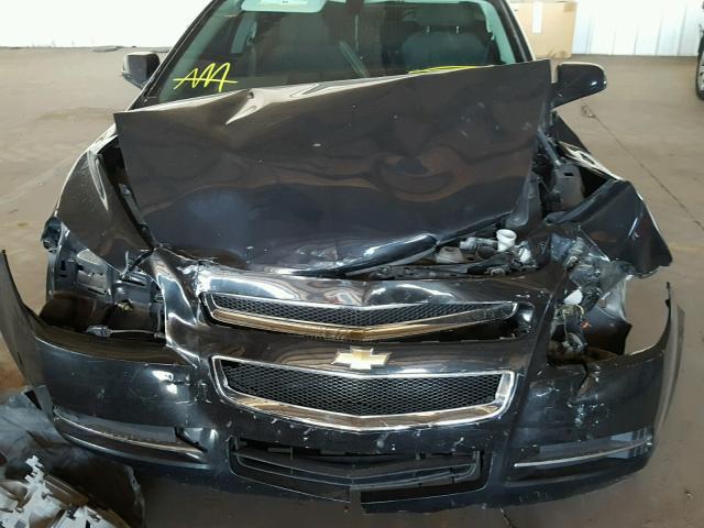 1G1ZC5E14BF224524 - 2011 CHEVROLET MALIBU 1LT CHARCOAL photo 9