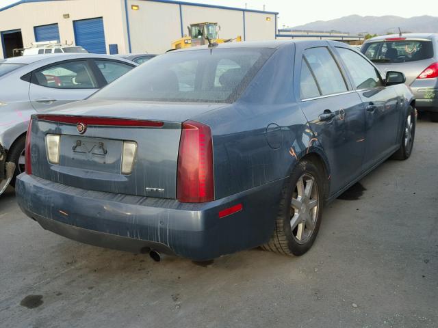 1G6DW677260116429 - 2006 CADILLAC STS BLUE photo 4