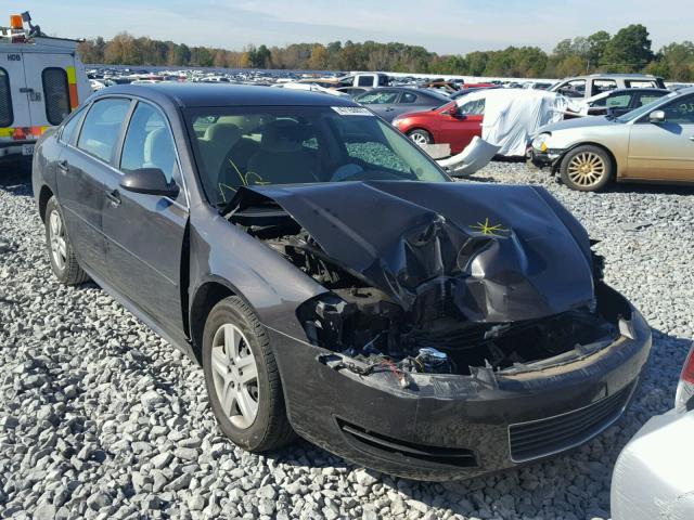 2G1WB57K091199909 - 2009 CHEVROLET IMPALA LS BROWN photo 1