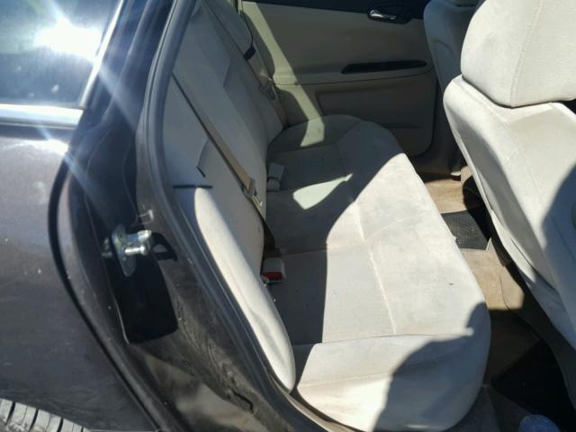 2G1WB57K091199909 - 2009 CHEVROLET IMPALA LS BROWN photo 6