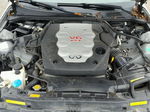 JNKCV54E15M424383 - 2005 INFINITI G35 SILVER photo 7