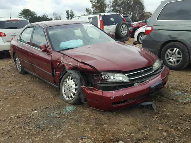 1HGCD5630VA124434 - 1997 HONDA ACCORD LX MAROON photo 1