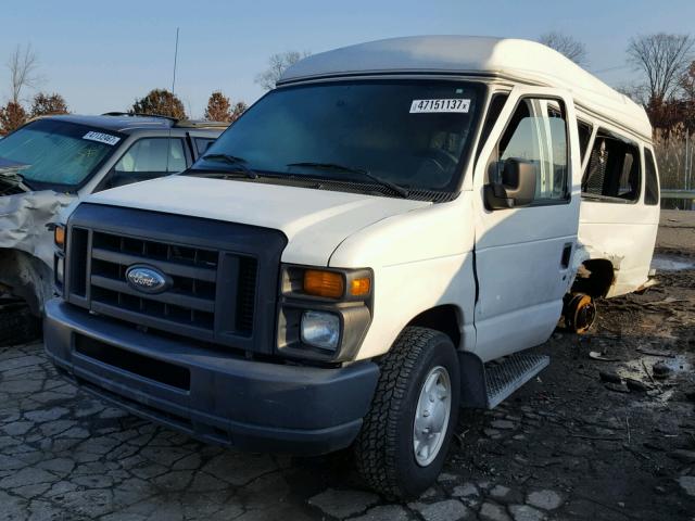 1FTNS2EW4CDA92431 - 2012 FORD ECONOLINE WHITE photo 2