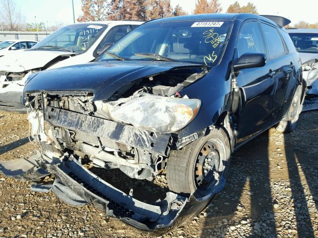 2T1KR32E96C581263 - 2006 TOYOTA COROLLA MA BLACK photo 2