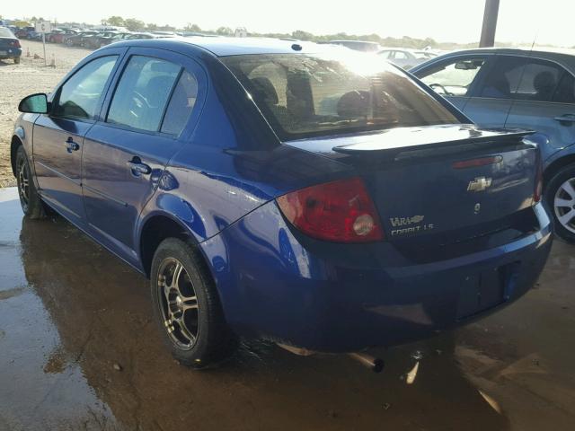 1G1AL55F467793270 - 2006 CHEVROLET COBALT LT BLUE photo 3