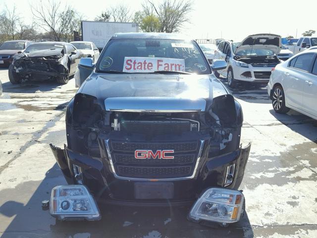 2GKALMEKXD6133590 - 2013 GMC TERRAIN SL BLACK photo 9