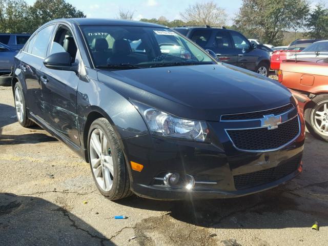 1G1PG5SB4E7287968 - 2014 CHEVROLET CRUZE LTZ BLACK photo 1