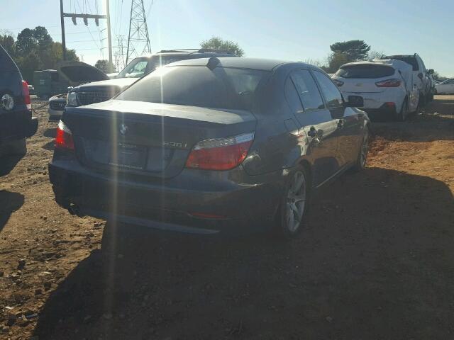WBANW13568CZ80746 - 2008 BMW 535 I GRAY photo 4