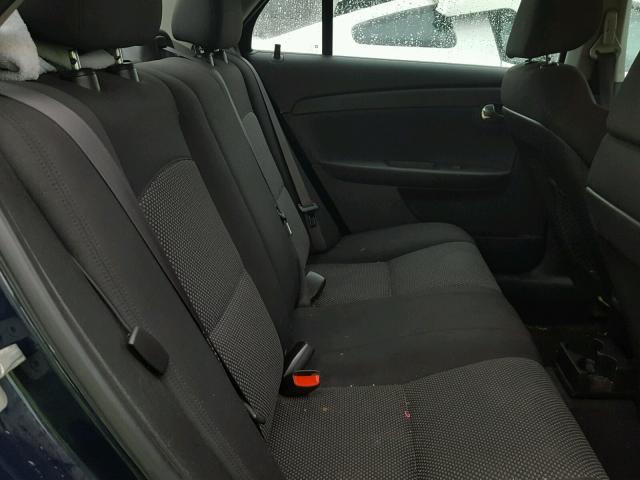 1G1ZC5E0XAF290839 - 2010 CHEVROLET MALIBU 1LT 蓝色 照片 6