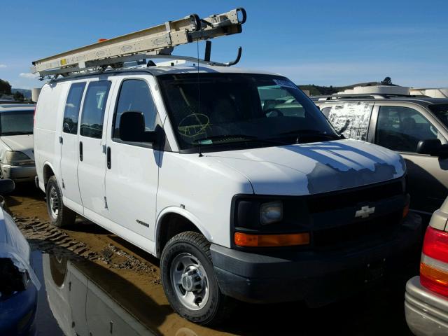 1GCGG25V661181344 - 2006 CHEVROLET EXPRESS G2 WHITE photo 1