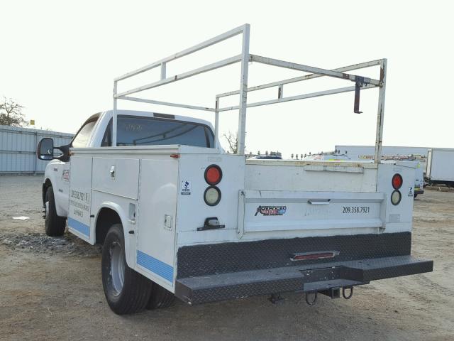 1FDWF36P47EB44352 - 2007 FORD F350 SUPER WHITE photo 3