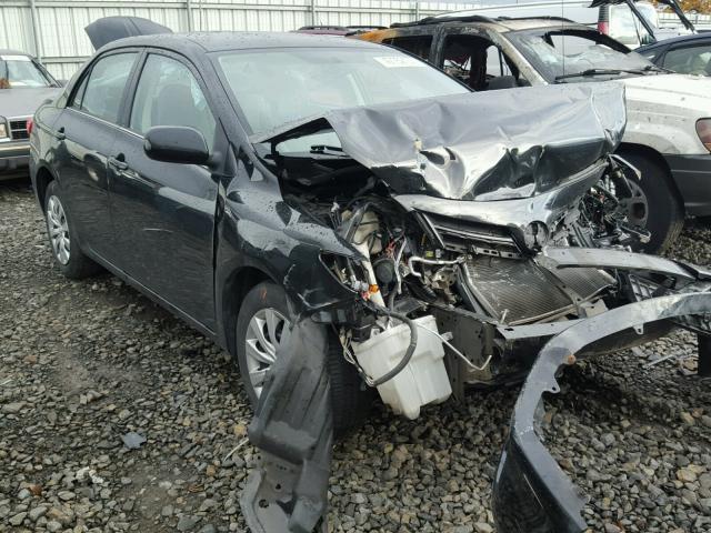 5YFBU4EE8DP176265 - 2013 TOYOTA COROLLA BA BLACK photo 1