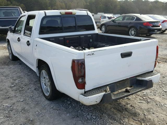 1GCCS136448161648 - 2004 CHEVROLET COLORADO WHITE photo 3