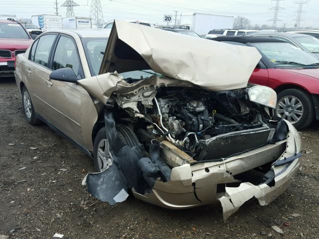 1G1ZS58F37F103162 - 2007 CHEVROLET MALIBU LS GOLD photo 1