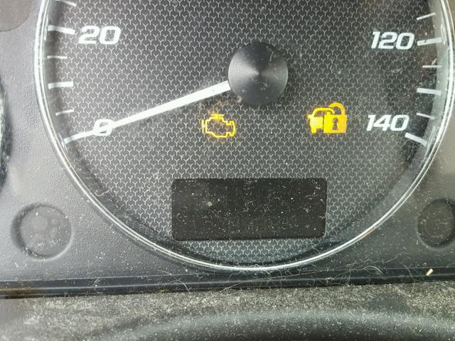 1G1ZS58F37F103162 - 2007 CHEVROLET MALIBU LS GOLD photo 8