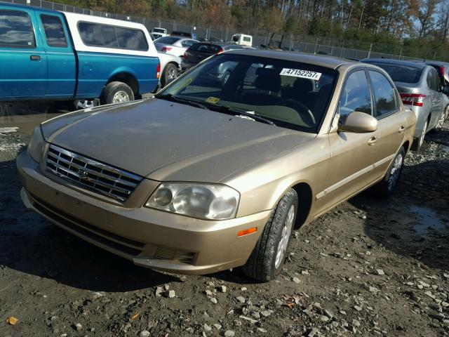 KNAGD126025162398 - 2002 KIA OPTIMA MAG TAN photo 2