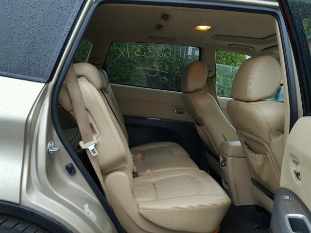 4S4WX98D484406123 - 2008 SUBARU TRIBECA LI 金色 照片 6