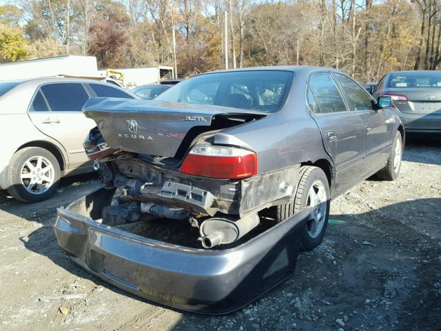 19UUA56623A037459 - 2003 ACURA 3.2TL GRAY photo 4