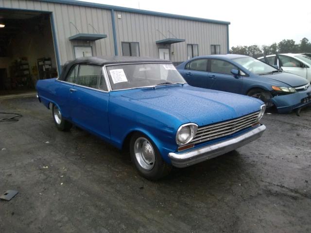 30467W109464 - 1963 CHEVROLET NOVA BLUE photo 1