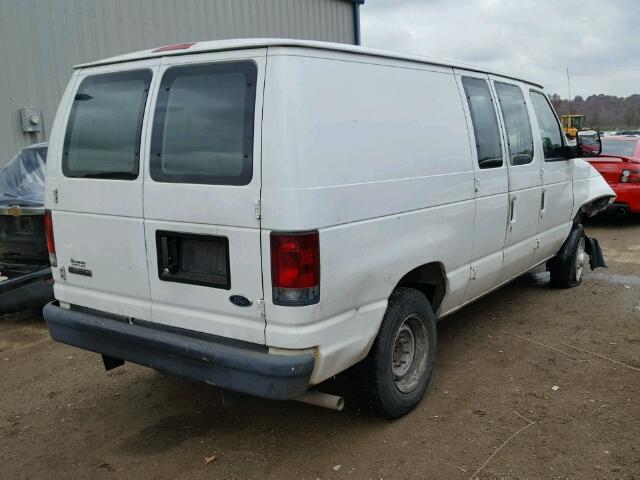 1FTNE14W08DB37293 - 2008 FORD ECONOLINE WHITE photo 4