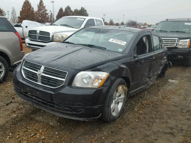 1B3CB4HA2AD668129 - 2010 DODGE CALIBER SX BLACK photo 2