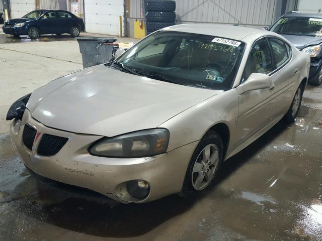 2G2WP582981153330 - 2008 PONTIAC GRAND PRIX BEIGE photo 2