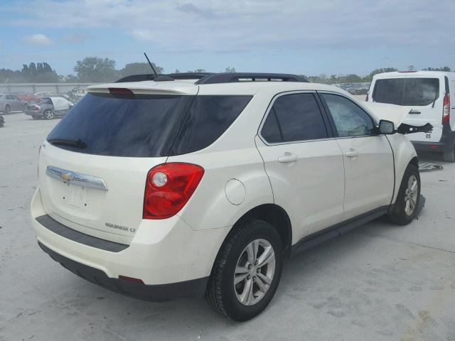 1GNALBEK0FZ117221 - 2015 CHEVROLET EQUINOX LT WHITE photo 4