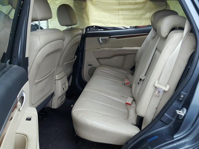 5NMSH73E08H178763 - 2008 HYUNDAI SANTA FE S 蓝色 照片 6