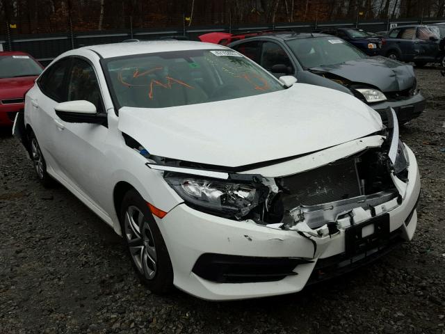 19XFC2F5XHE045708 - 2017 HONDA CIVIC LX WHITE photo 1