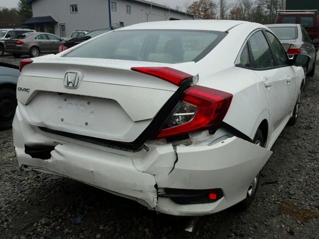 19XFC2F5XHE045708 - 2017 HONDA CIVIC LX WHITE photo 4