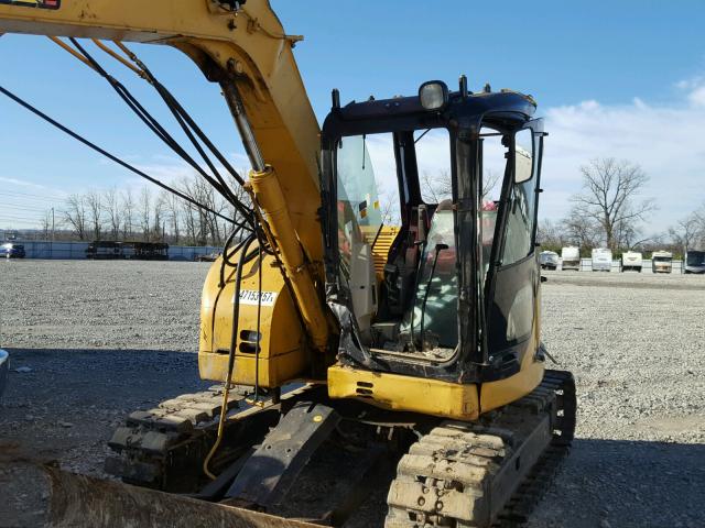 CAT0308CTKCX01500 - 2006 CATERPILLAR FRONTLOADR YELLOW photo 9