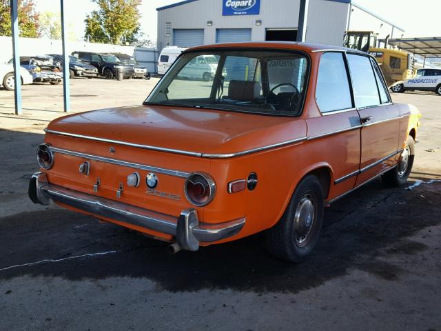 2587492 - 1973 BMW 2002 ORANGE photo 4