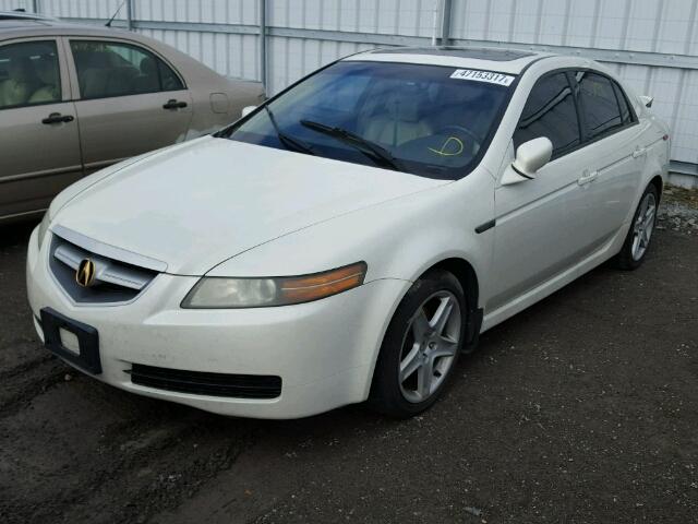 19UUA66214A800706 - 2004 ACURA TL WHITE photo 2