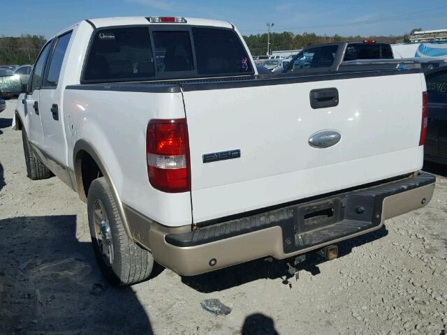 1FTPW12V87FA16191 - 2007 FORD F150 SUPER WHITE photo 3